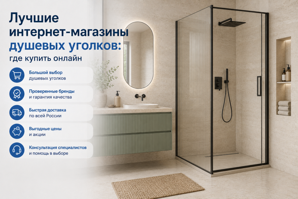 Лучшие интернет-магазины душевых уголков: где купить онлайн
