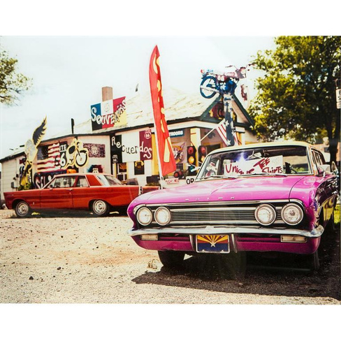 Картина на стекле 40х50 см «2012 in Seligman»