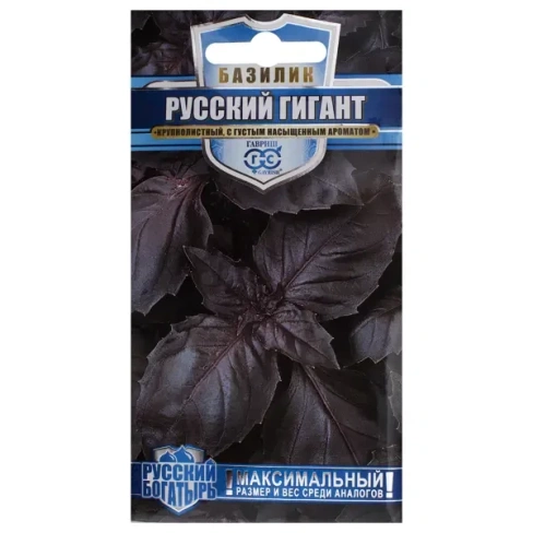210919163 Семена Базилик фиолетовый «Русский гигант» ГАВРИШ