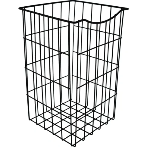 Корзина для белья 25х25х40 см цвет чёрный Ferro