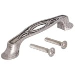 Ручка-скоба Kerron 132 мм металл цвет черненый старинный цинк KERRON KERRON Classic Ручка кноб