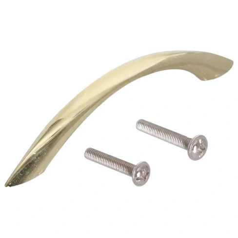 Ручка-скоба Kerron S-2200 96 мм металл цвет глянцевое золото KERRON KERRON Metallic Ручка скоба