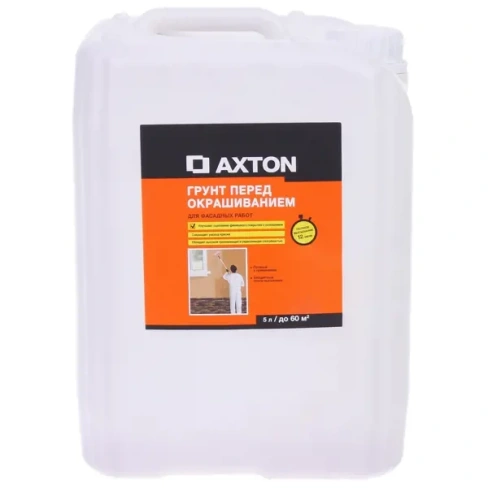Грунтовка фасадная акриловая Axton 5 л AXTON