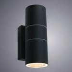 Настенный светильник уличный «Mistero» 2хGU10х35 Вт IP44 цвет чёрный металлик ARTE LAMP MISTERO