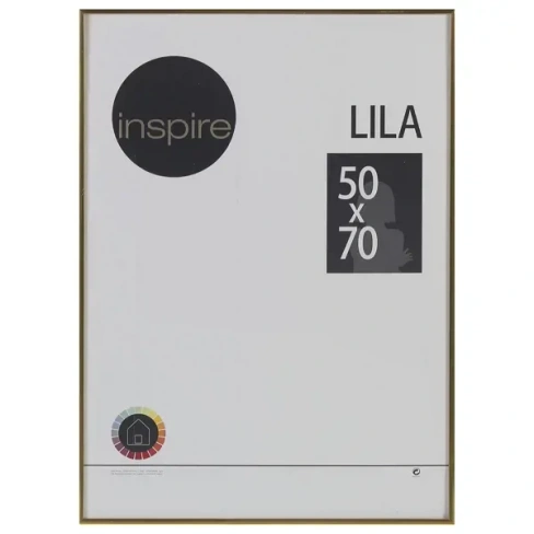 Рамка Inspire Lila 50х70 см цвет золото INSPIRE