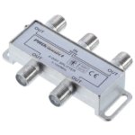 Разветвитель F на 4 TV 5-1000MHz OXION OX-SPL4W1000