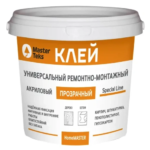Клей Masterteks для ремонта и монтажа 0.9 кг бесцветный MASTERTEKS