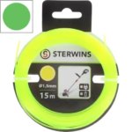 Леска для триммера Sterwins ø1.5 мм 15 м круглая STERWINS