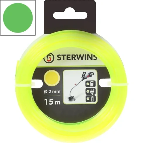 Леска для триммера Sterwins ø2 мм 15 м круглая STERWINS