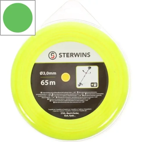 Леска для триммера Sterwins ø3 мм 65 м круглая STERWINS