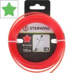 Леска для триммера Sterwins ø2.5 мм 10 м звёздочка STERWINS