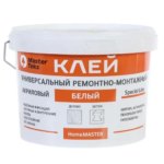 Клей ремонтно-монтажный Masterteks белый 3.6 кг MASTERTEKS ведро