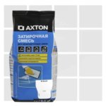 Затирка цементная Axton A.000 2 кг цвет белый AXTON Затирочная смесь
