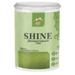 Декоративный лак Parade Ice Shine с эффектом магического мерцающего сияния цвет золото 0.9 л PARADE