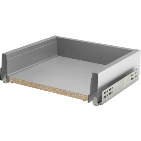 Ящик для навесного каркаса Delinia ID 36.8x9.4x31 см металл цвет серый DELINIA ID D40/S/35