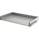 Ящик Delinia ID 76.8x9.4x48 см металл цвет серый DELINIA ID D80/S