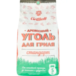 Уголь древесный берёзовый Grillkoff