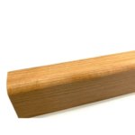 Плинтус массив дерева 240x4x4 см цвет бук Массив