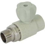 Кран для радиатора FV-PLAST прямой ø25х3/4"