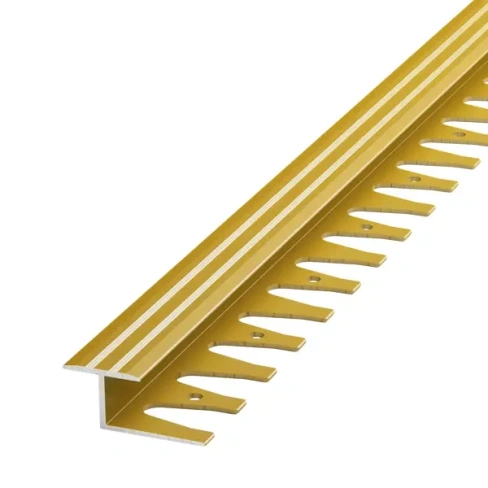 210962149 Уголок гибкий Alprofi 15x250 см цвет золото ALPROFI