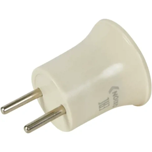 Переходник с вилки на патрон Е27 Oxion OXION AH-009WH-E27