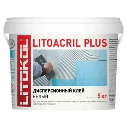 210966387 Клей для плитки готовый Litokol Litoacril Plus 5 кг LITOKOL