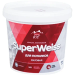 Краска для потолков Parade DIY SuperWeiss цвет белый 0.9 л PARADE