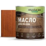 Масло для пола Здоровый дом цвет махагон 1 л ЗДОРОВЫЙ ДОМ