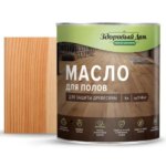 Масло для пола цвет Здоровый дом прозрачный 1 л ЗДОРОВЫЙ ДОМ