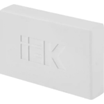 Заглушка для кабель-канала IEK 60х40 мм цвет белый 4 шт.