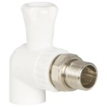Кран для радиатора угловой Ø25х3/4"