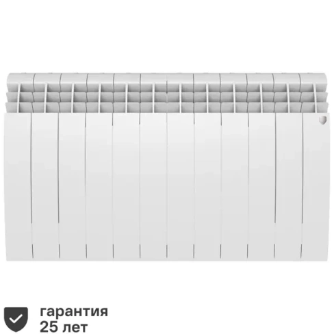 210969938 Радиатор Royal Thermo Biliner 500/87 биметалл 12 секций боковое подключение цвет белый ROYAL THERMO BiLiner 500/12