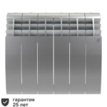 Радиатор Royal Thermo Biliner 500/87 биметалл 6 секций боковое подключение цвет серый ROYAL THERMO BiLiner 500/6