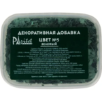 Декоративная добавка № 5 цвет зелёный PARITET