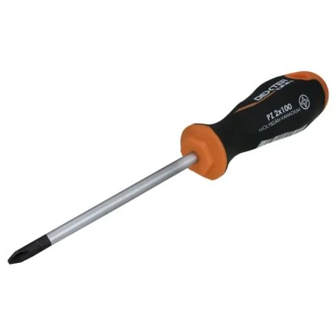 Отвёртка крестовая Dexter к. Pro PZ2х100 мм DEXTER 40120310