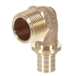 Угольник Rehau RX plus 3/4"х20 мм наружная резьба бронза 456349 REHAU