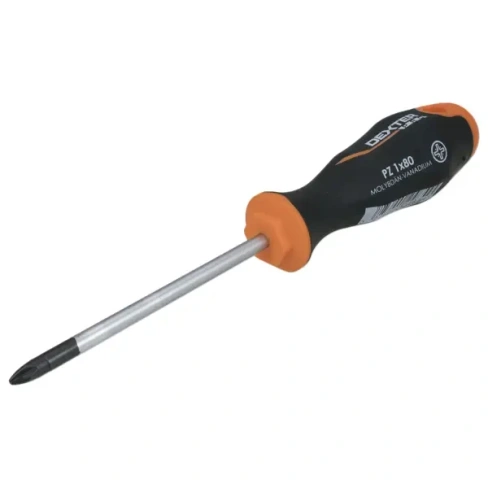 Отвёртка крестовая Dexter к. Pro PZ1х80 мм DEXTER 40110210