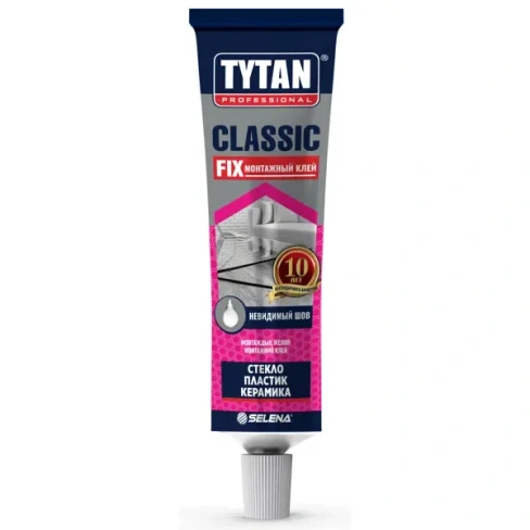 Клей монтажный Tytan Classic Fix бесцветный 100 мл TYTAN