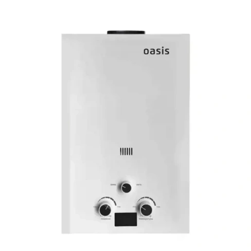 210976702 Колонка газовая Oasis 44х30х12 см 6 л/мин цвет белый OASIS OR-12W