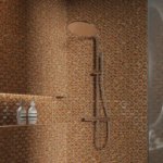Мозаика Artens 30х30 см стекло цвет бежевый ARTENS Металл