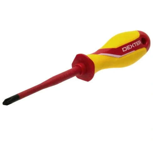 210976872 Отвёртка диэлектрическая крестовая Dexter PH2x100 мм DEXTER DEX_183