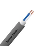 Кабель Партнер-Электро NYM 2x4 мм на отрез ГОСТ цвет серый ПАРТНЕР-ЭЛЕКТРО