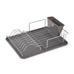 Сушилка для посуды с поддоном Delinia NEO 43x32x14.5 см сталь цвет серебристый DELINIA