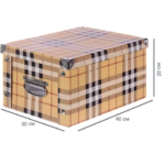 Коробка картонная 40x30x20 см клетка STORIDEA