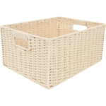 Корзина мягкая 38x28x18 см 19 л бамбук цвет бежевый Корзина плетёная