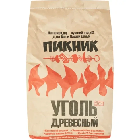 Уголь древесный «Пикник» 2