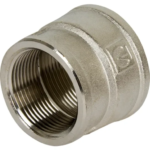 Муфта переходная Valtec внутренняя-внутренняя резьба 1 1/2"х1 1/4" никелированная латунь VTr.240.N.0807 VALTEC
