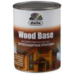 Грунтовка по дереву с биоцидом Wood Base 1 л бесцветная DUFA