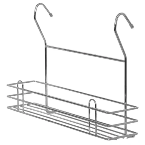 Полка узкая Delinia 35x10.5x25 см сталь цвет хром DELINIA