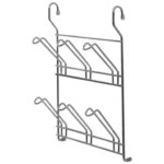 Полка для 6-ти бокалов Delinia 24x10x34 см сталь цвет хром DELINIA